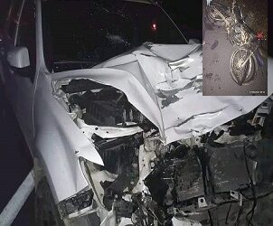 Fatal accidente entre moto y camioneta deja un fallecido en Las Pimientas, vía Guayllabamba