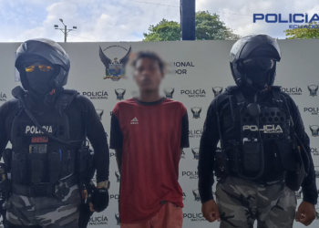 Otro preso más por porte ilegal de arma de fuego en Esmeraldas