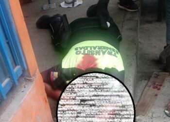 Agente de tránsito de Esmeraldas fue acribillado frente al mercado de Tachina