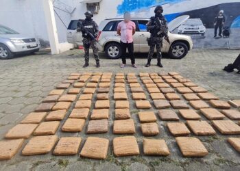Operativos permiten la incautación de droga camuflada en un vehículo