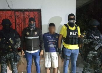 Así fue capturado uno de los supuestos asesinos de Rider Sánchez