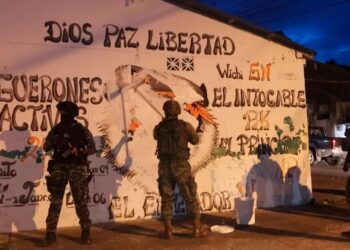 Los Tiguerones vigilaban a la Policía desde un centro de monitoreo en Esmeraldas