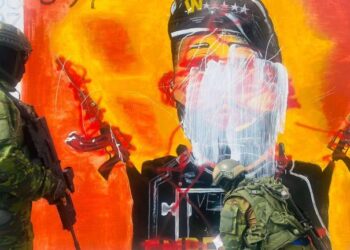 Fuerzas Armadas borró varios murales alusivos a grupos delincuenciales organizados      