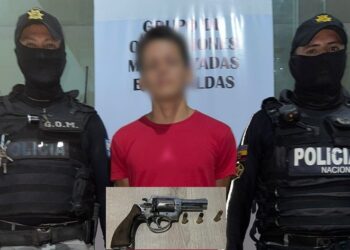Aprehendido sujeto que portaba un arma de fuego