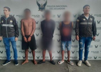 Detenidos tres individuos entre ellos dos menores por robo