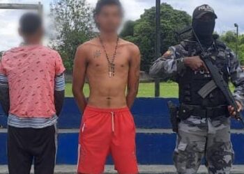 Policía captura a implicados en muerte violenta ocurrida en el recinto Guachal