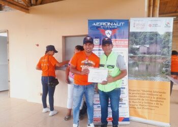 Culminó curso teórico práctico de pilotos operadores de drones