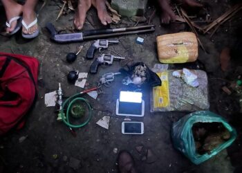 Operación antiterrorista en los barrios El Coral y Bendición de Dios; se confisca arsenal de armas y drogas   
