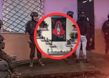 Esmeraldas: Queman un altar a la Santa Muerte en Quinindé