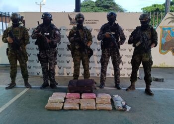 Bloque de Seguridad incauta droga en el sector norte de Esmeraldas
