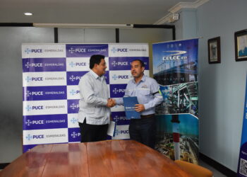 CELEC EP Termoesmeraldas y la Universidad Católica firman convenio de cooperación institucional