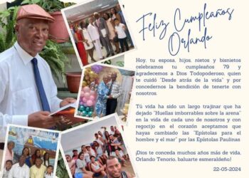 El poeta esmeraldeño Orlando Tenorio Cuero celebró su 79º aniversario   