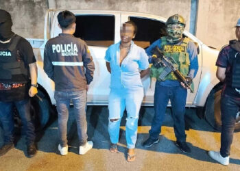 El Bloque de Seguridad capturó a la pareja de alias ‘Siete’, miembro de Los Tiguerones