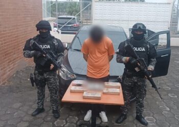 Policía incautó droga en operativo de interdicción realizado en Esmeraldas