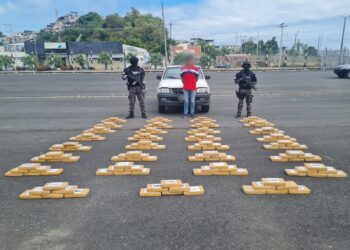 164.300 dosis de cocaína fueron decomisadas tras contundente operativo policial