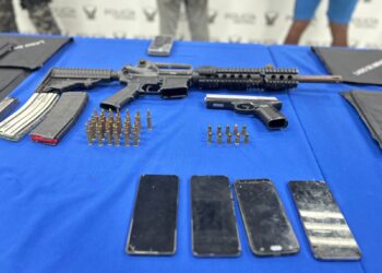 Incautan varias armas de fuego en diferentes operativos