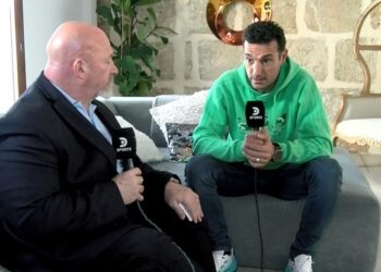 director técnico de la Selección Argentina, Lionel Scaloni