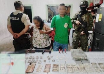 El Bloque de Seguridad, ejecutó una operación militar, en la parroquia La Unión del cantón Quinindé en Esmeraldas