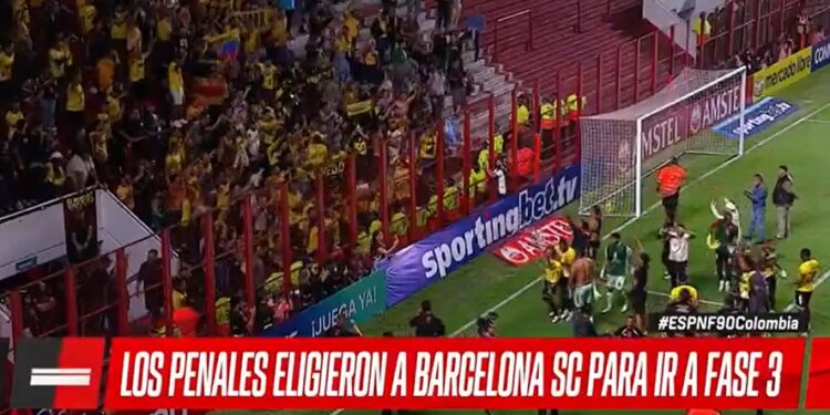Barcelona ganó 0-1 en Argentina y avanzó por penales a la fase 3 de la ...