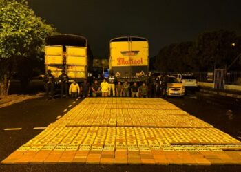 Cocaína ocultas en cajas de banano