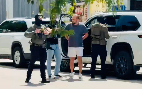 Xavier Jordán Mendoza, detenido